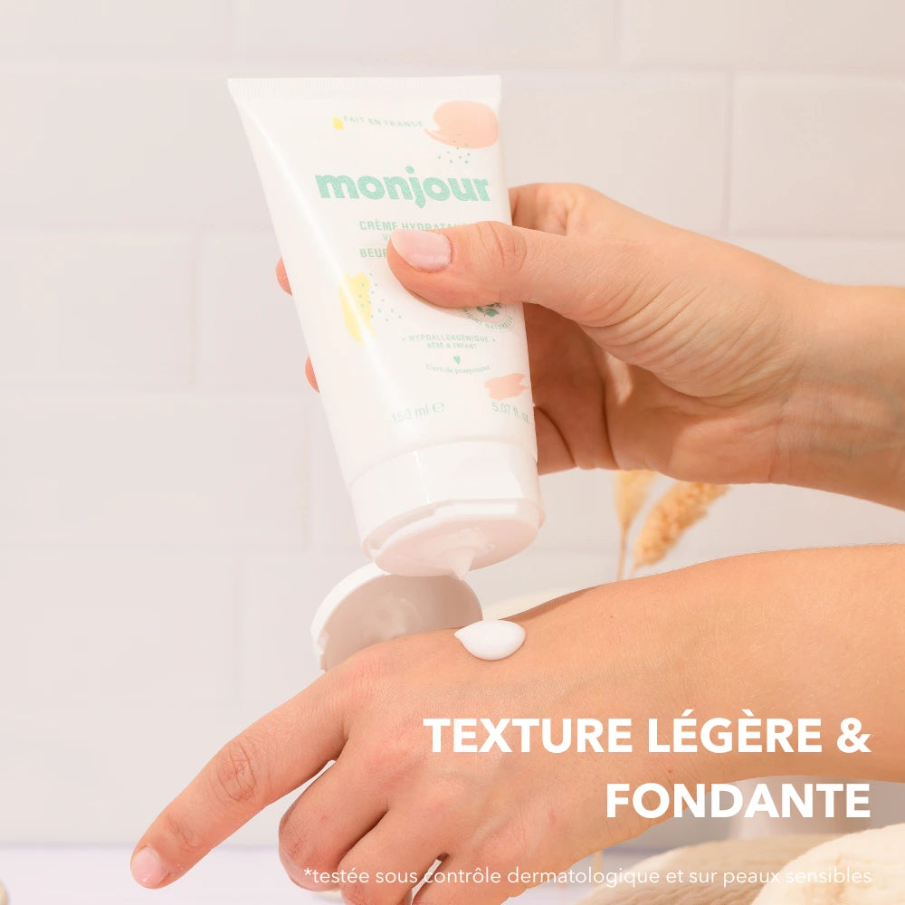 Crème hydratante visage & corps