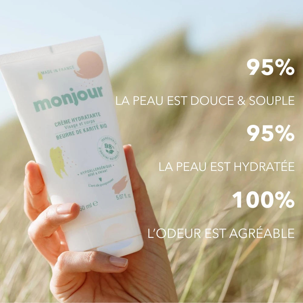 Crème hydratante visage & corps