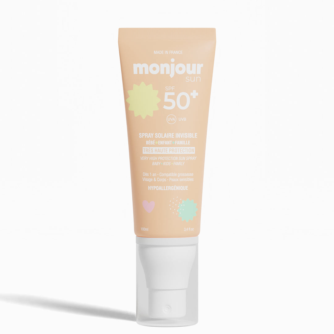 Spray solaire invisible SPF 50+