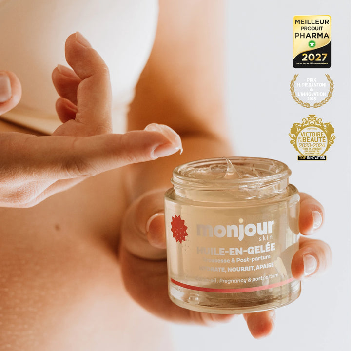 Huile-en-gelée - Soin grossesse & post-partum 100ml